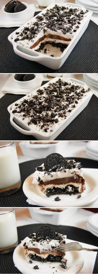 Classic Oreo Icebox Dessert – Passion for cooking